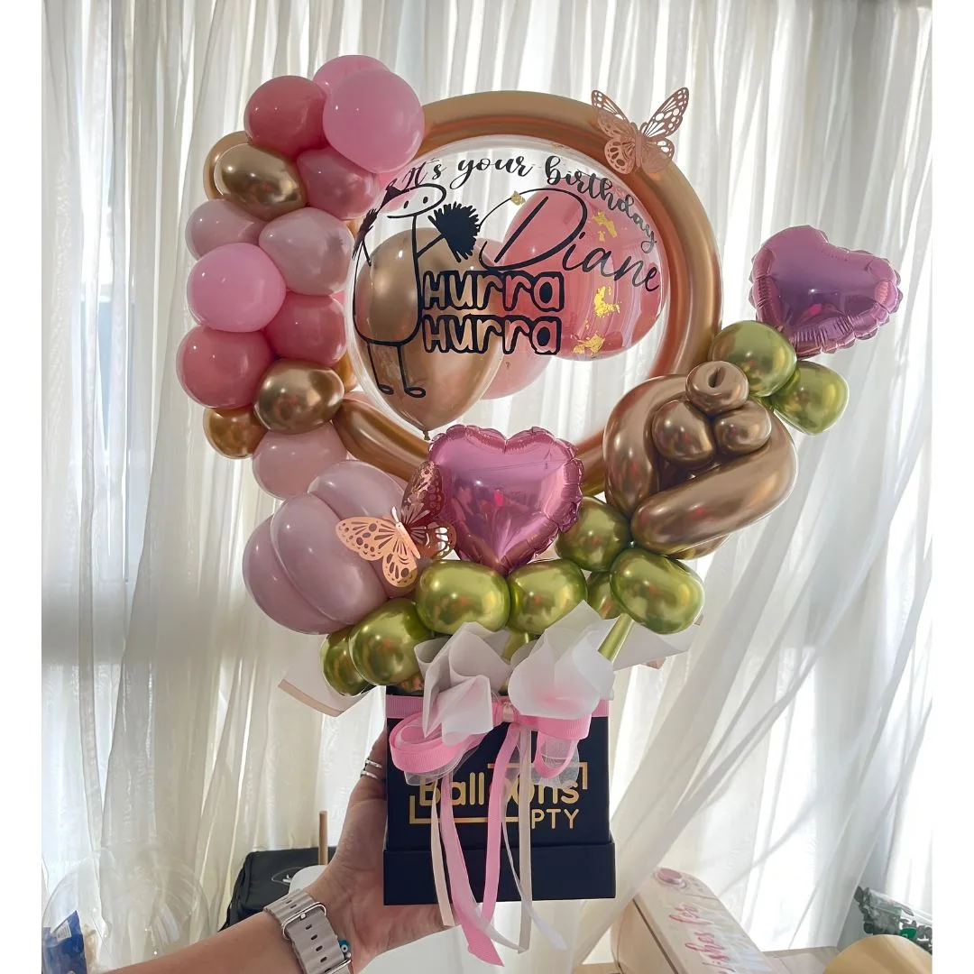 Mini burbuja decorado