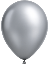 Globo Chrome Plateado